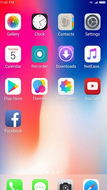 iPhone11系统桌面app