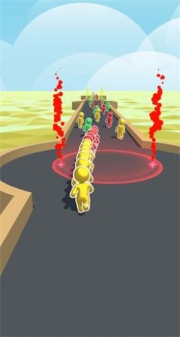 颜色对战冲刺游戏官方最新版（Color Stack Rush）