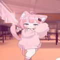抖音猫猫妹妹二次元摇摆动态壁纸表情包大全免费