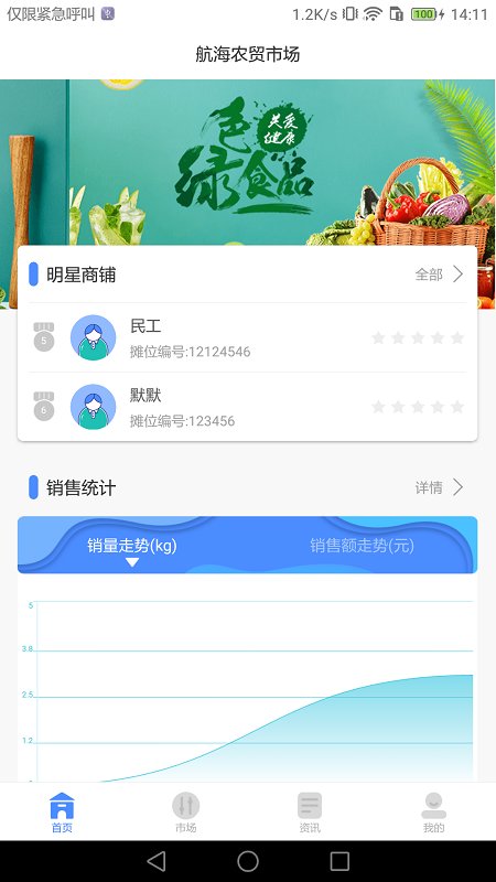 智慧农贸市场软件