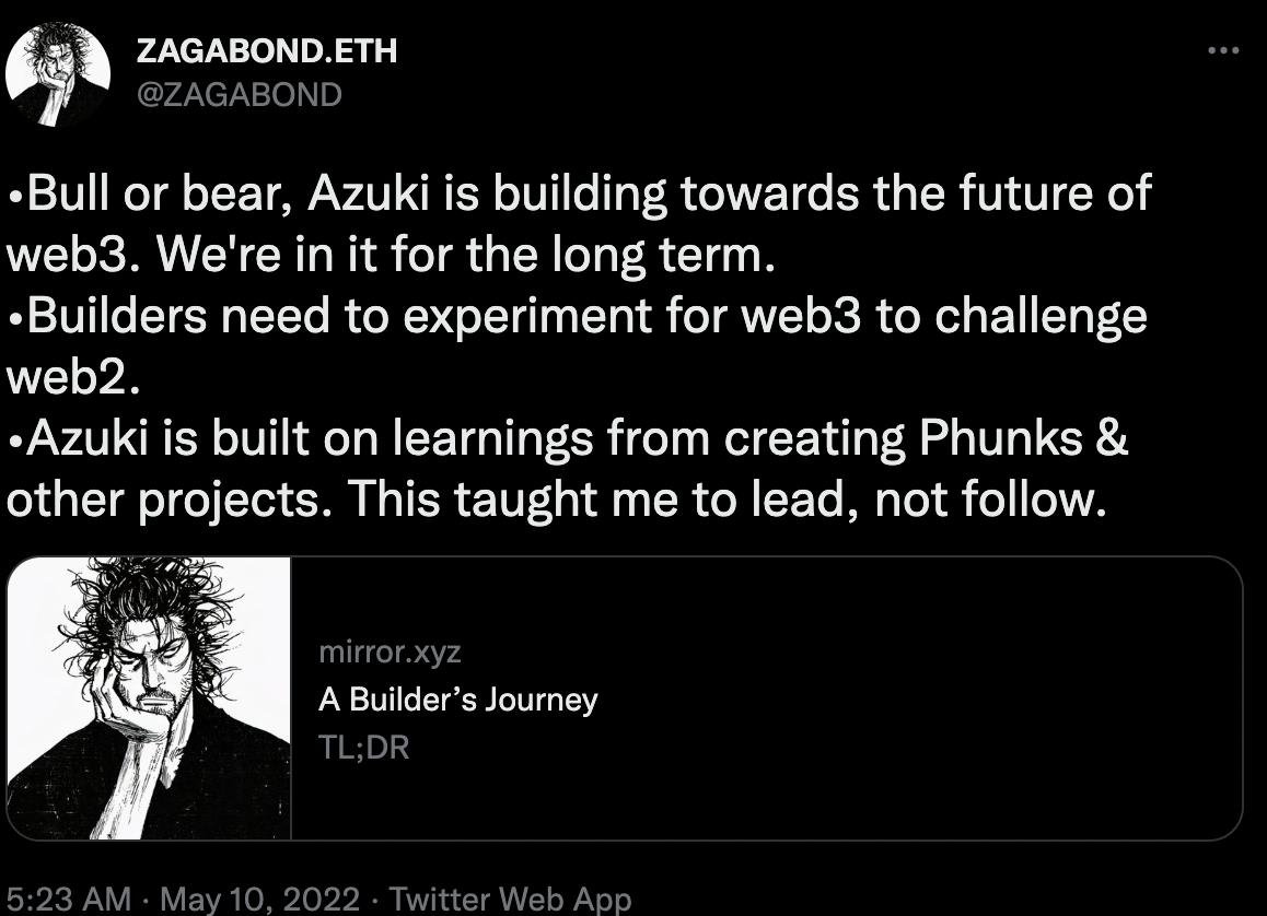 细谈Azuki闹剧：创始人自述引起的轩然大波