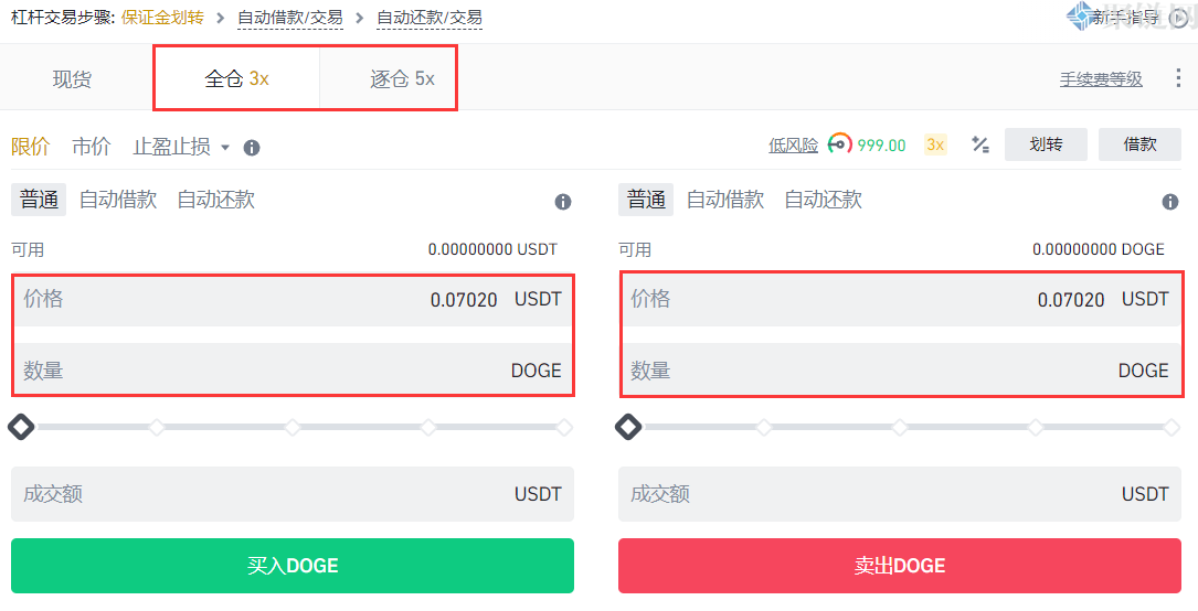 币安狗狗币杠杆多少倍？币安狗狗币杠杆交易教程