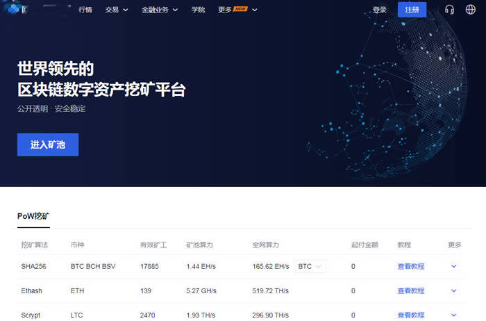 数字货币平台排行榜,2021年数字货币挖矿平台排名前十介绍-第2张图片-binance下载