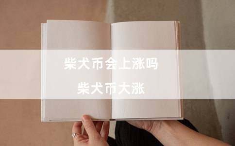 柴犬币会上涨吗（柴犬币大涨）-第1张图片-binance下载