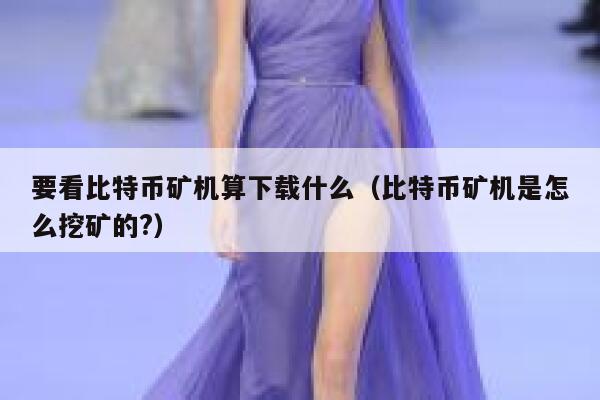 要看比特币矿机算下载什么（比特币矿机是怎么挖矿的？）-第1张图片-binance下载