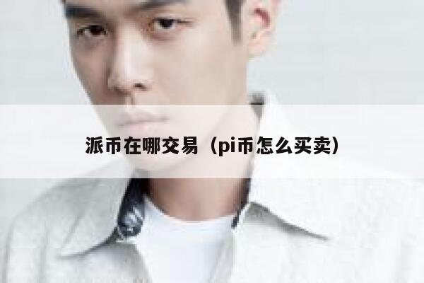 派币在哪交易（pi币怎么买卖）-第1张图片-binance下载