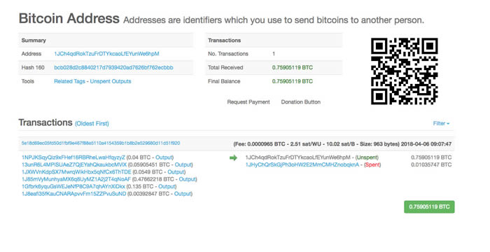 如何使用 BTC 区块浏览器 blockchain.info 查询 BTC 交易信息?-第9张图片-binance下载