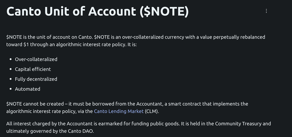 新公链CANTO生态 完全去中心化 免费DEX 算稳币NOTE等-第6张图片-binance下载