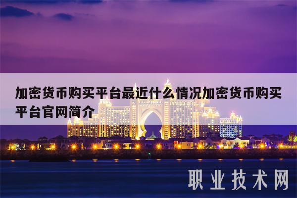加密货币购买平台最近什么情况加密货币购买平台官网简介-第1张图片-欧意下载