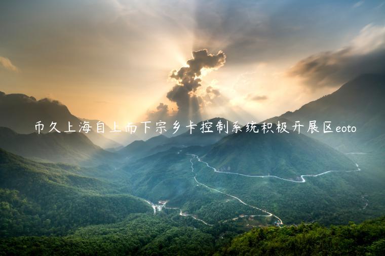 币久上海自上而下宗乡卡控制系统积极开展区oto-第1张图片-binance下载
