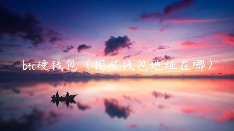 btc硬钱包（挖矿钱包地址在哪）-第1张图片-binance下载
