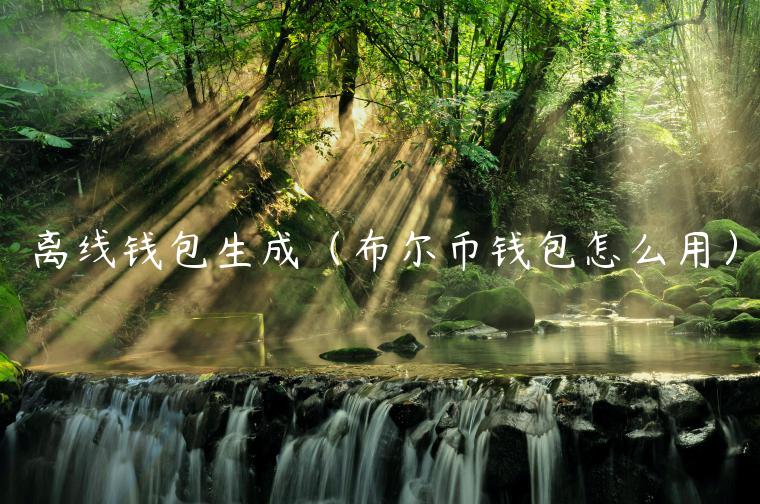 离线钱包生成（布尔币钱包怎么用）-第1张图片-binance下载