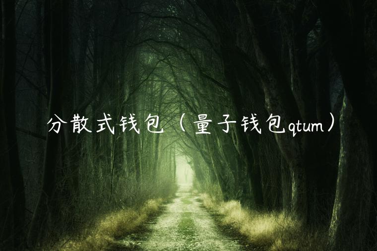 分散式钱包（量子钱包qtum）-第1张图片-binance下载