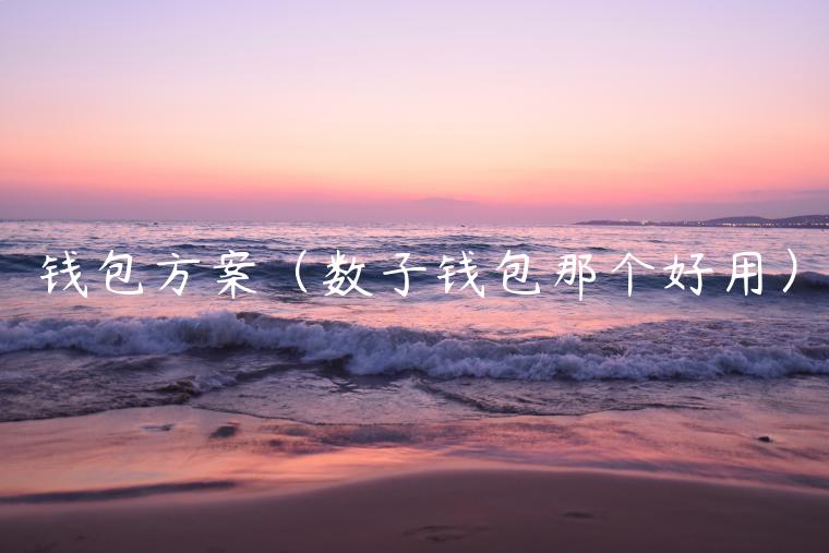 钱包方案（数子钱包那个好用）-第1张图片-binance下载