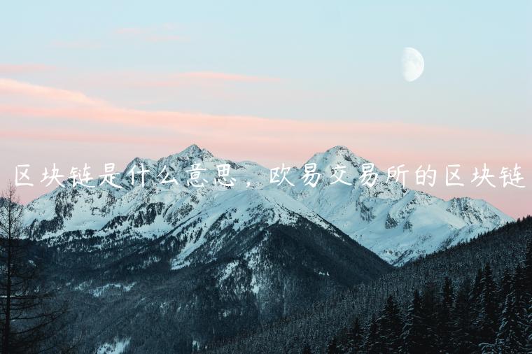区块链是什么意思，binance交易所的区块链-第1张图片-binance下载