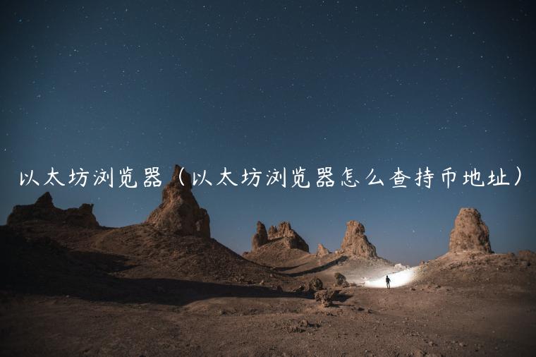 以太坊浏览器（以太坊浏览器怎么查持币地址）-第1张图片-binance下载