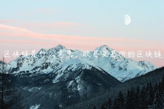 区块链是什么意思，binance交易所的区块链