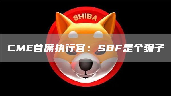 CME首席执行官：SBF是个骗子-第1张图片-binance下载