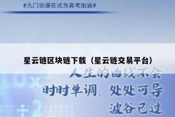 星云链区块链下载（星云链交易平台）-第1张图片-binance下载