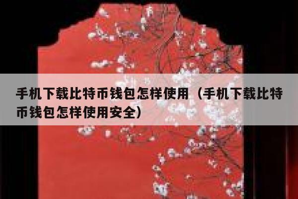 手机下载比特币钱包怎样使用（手机下载比特币钱包怎样使用安全）-第1张图片-binance下载