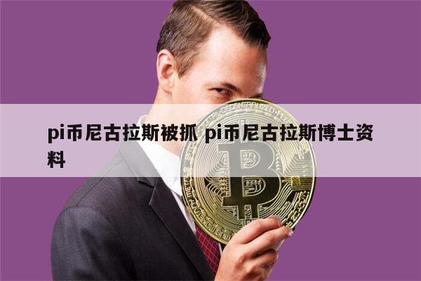 pi币尼古拉斯被抓了吗 pi币尼古拉斯博士资料假的吗-第1张图片-binance下载