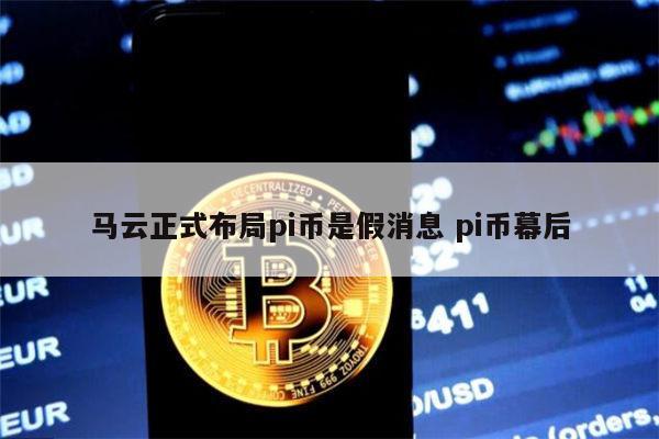 马云正式布局pi币是真的吗 pi币创始人背景真的吗-第1张图片-binance下载