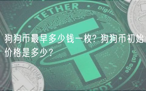 狗狗币最早多少钱一枚? 狗狗币初始价格是多少？-第1张图片-binance下载