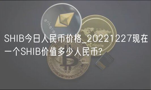 SHIB今日人民币价格_20221227现在一个SHIB价值多少人民币?-第1张图片-binance下载