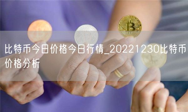 比特币今日价格今日行情_20221230比特币价格分析-第1张图片-binance下载