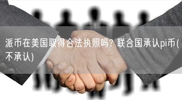 派币在美国取得合法执照吗? 联合国承认pi币(不承认)-第1张图片-binance下载