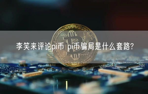 李笑来评论pi币 pi币骗局是什么套路?-第1张图片-binance下载