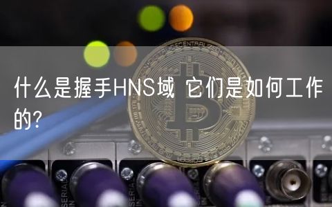 什么是握手HNS域 它们是如何工作的?-第1张图片-binance下载
