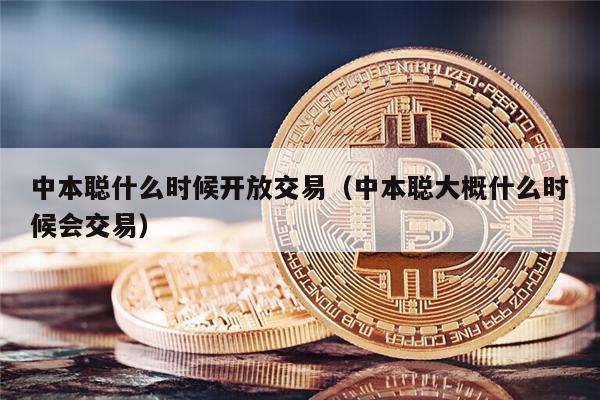 中本聪什么时候开放交易（中本聪大概什么时候会交易）-第1张图片-欧意易下载