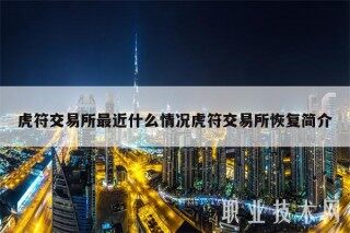 虎符交易所最近什么情况虎符交易所恢复简介