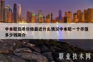 中本聪岛币价格最近什么情况中本聪一个币值多少钱简介