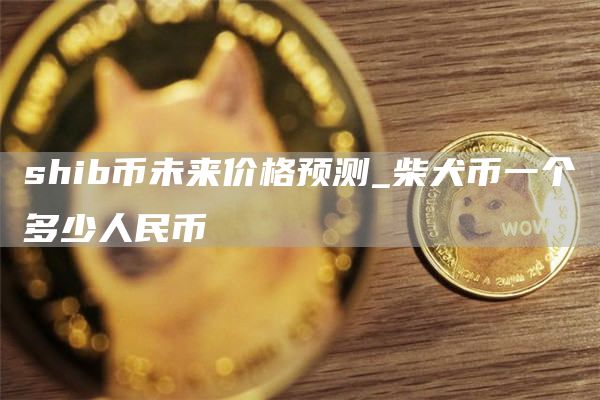 shib币未来价格预测_柴犬币一个多少人民币