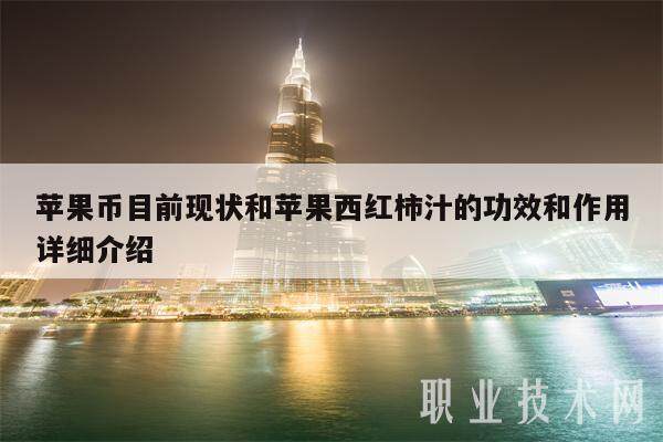 苹果币目前现状和苹果西红柿汁的功效和作用详细介绍-第1张图片-binance下载
