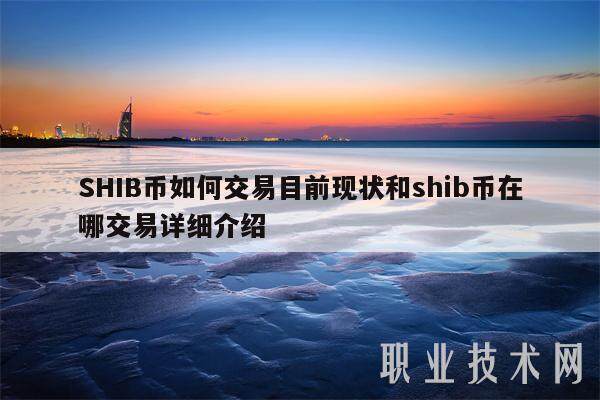 SHIB币如何交易目前现状和shib币在哪交易详细介绍-第1张图片-binance下载