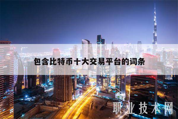 包含比特币十大交易平台的词条-第1张图片-binance下载