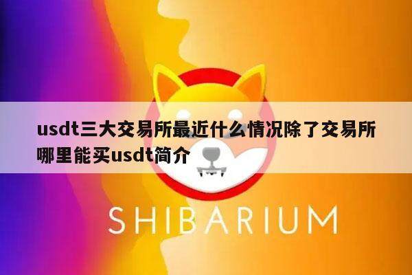 usdt三大交易所最近什么情况除了交易所哪里能买usdt简介-第1张图片-binance下载