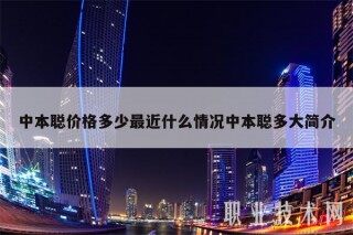 中本聪价格多少最近什么情况中本聪多大简介