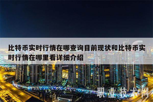 比特币实时行情在哪查询目前现状和比特币实时行情在哪里看详细介绍-第1张图片-binance下载