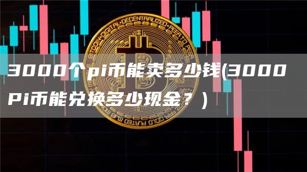 3000个pi币能卖多少钱 - 3000 Pi币能兑换多少现金？