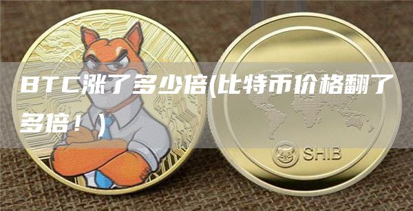 BTC涨了多少倍 - 比特币价格翻了多倍！