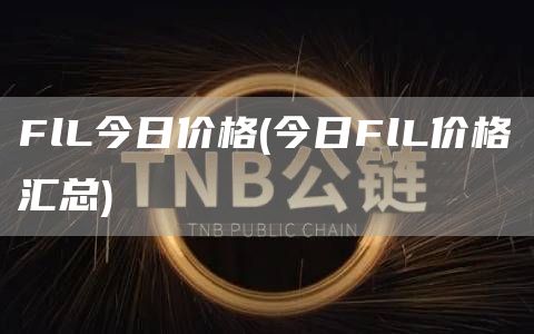 FlL今日价格 - 今日FlL价格汇总