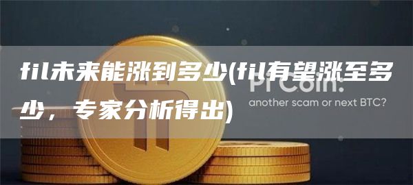fil未来能涨到多少 - fil有望涨至多少，专家分析得出