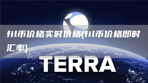 fil币价格实时价格 - fil币价格即时汇率
