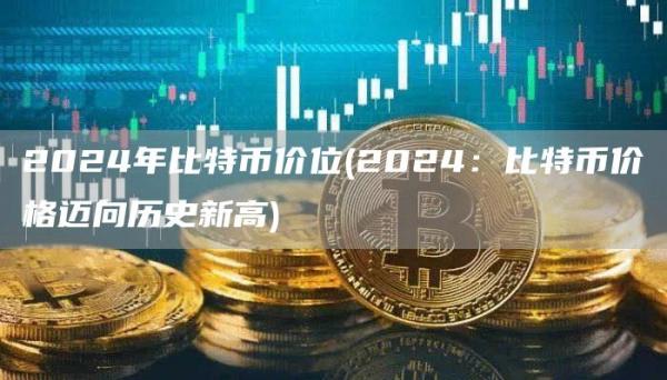 2024年比特币价位 - 2024：比特币价格迈向历史新高