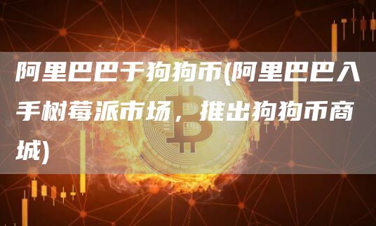 阿里巴巴于狗狗币 - 阿里巴巴入手树莓派市场，推出狗狗币商城