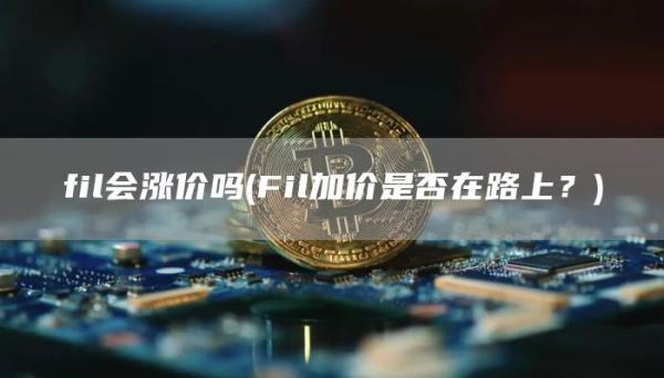 fil会涨价吗 - Fil加价是否在路上？